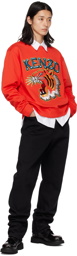 Kenzo Red Kenzo Paris Varsity Jungle Sweatshirt