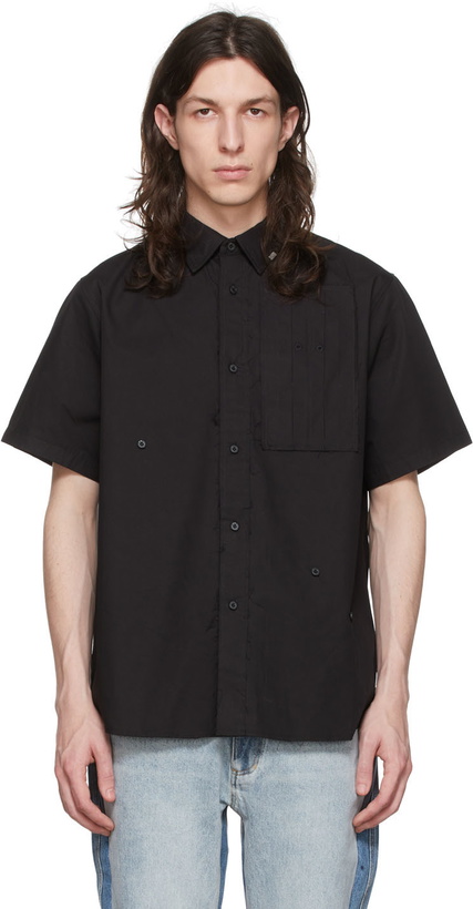 Photo: C2H4 Black Cotton Shirt