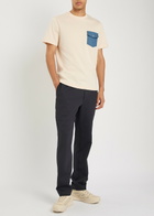 Moncler Patch-pocket Cotton T-shirt Multicoloured 1