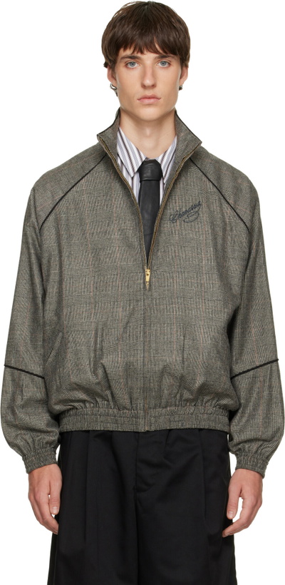 Photo: WILLY CHAVARRIA Gray Ruff Rider Track Jacket