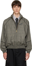 WILLY CHAVARRIA Gray Ruff Rider Track Jacket