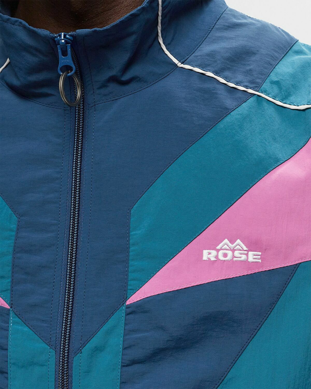 Martine Rose Shrunken Track Jacket Blue Track Jackets