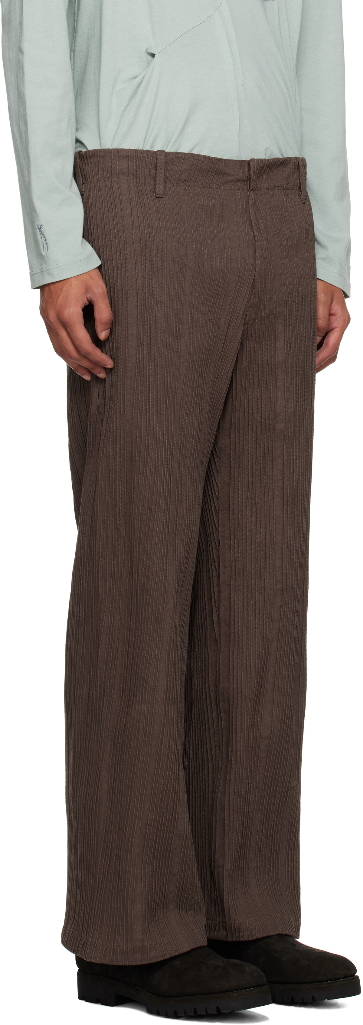 Tondolo Brown Twill Trousers