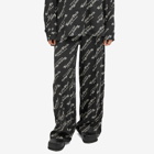 Kenzo Paris Women's Kenzo Verdy Logo Pajama Pants in Black