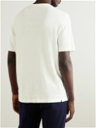 Thom Sweeney - Stretch-Linen T-Shirt - White
