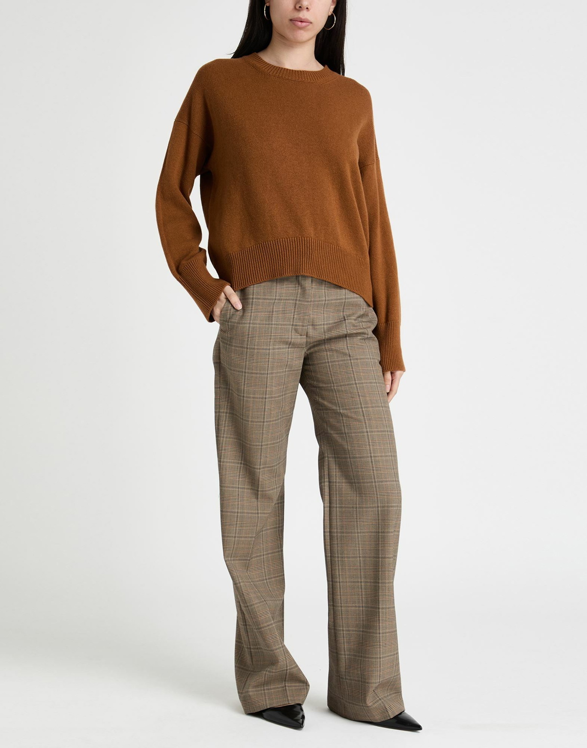 Annagreta Womens Sweater Light brown