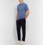 Hugo Boss - Pallas Slim-Fit Cotton-Piqué Polo Shirt - Blue