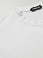 TOM FORD - Lyocell and Cotton-Blend Jersey T-Shirt - White