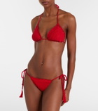 Anna Kosturova Crochet cotton bikini bottoms