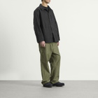 Needles Men's Reversed Sateen Coverall Jacket in Black