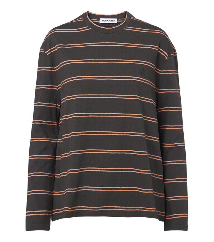 Photo: Jil Sander Striped cotton T-shirt