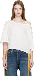 UNDERCOVER White Strap T-shirt