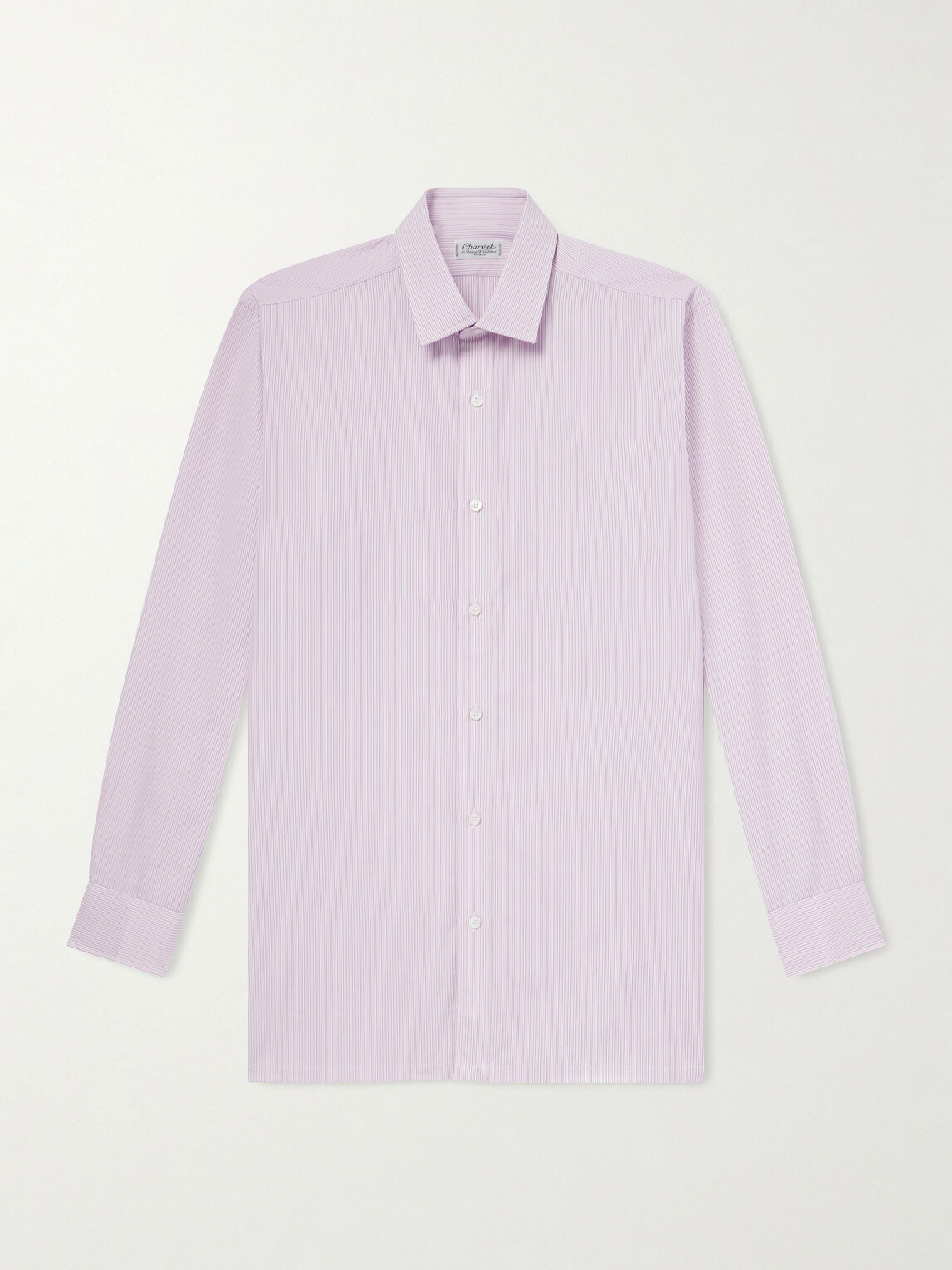 Charvet - Striped Cotton Shirt - Pink