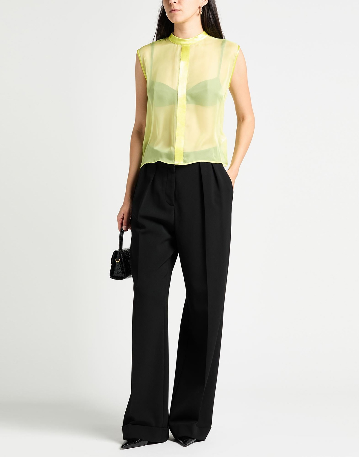 Jijil Womens Top in Yellow