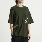 MASTERMIND WORLD Men's Multi Pocket Short Sleeve T-Shirt in Olive