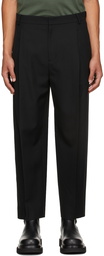 Juun.J Black Wool Trousers