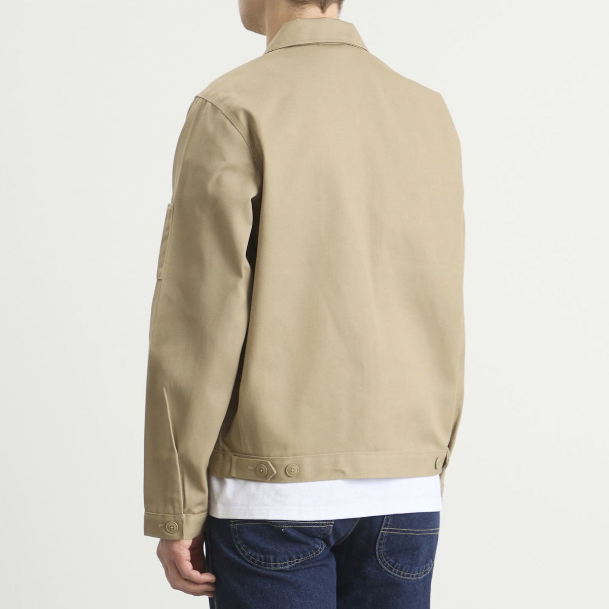 Dickies Men's Unlined Eisenhower Jacket in Khaki