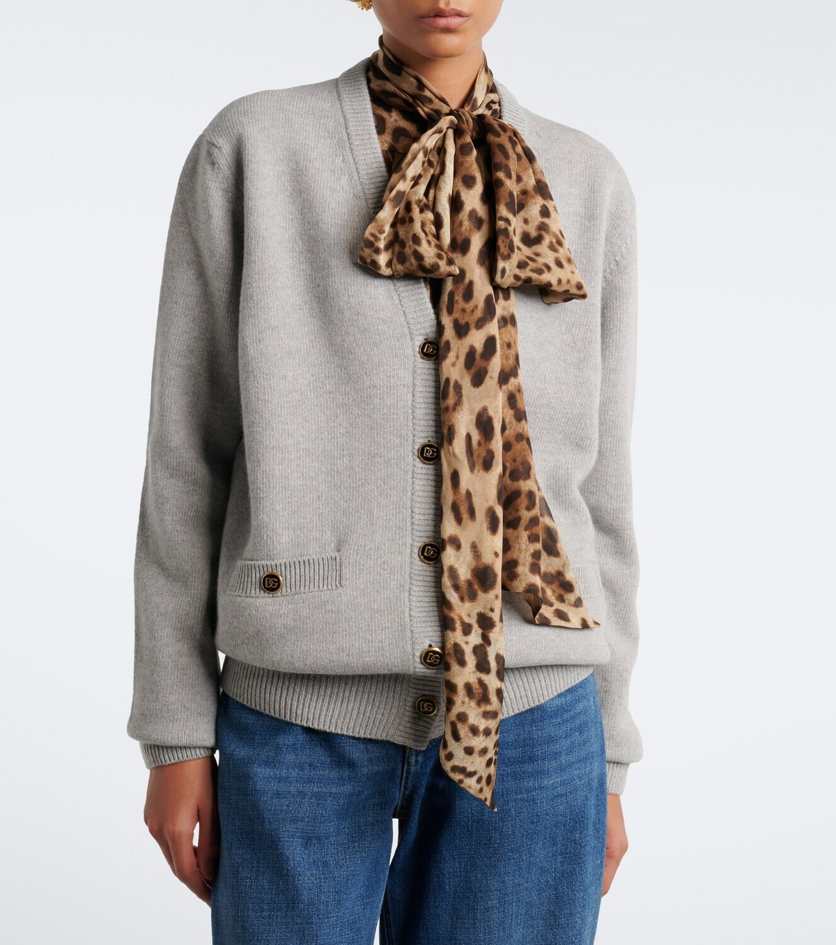 Dolce&Gabbana DG virgin wool cardigan