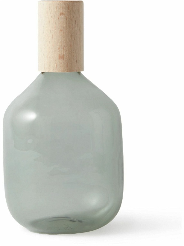 Photo: RD.LAB - Trulli Tall Glass, Wood and Cork Bottle