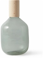 RD.LAB - Trulli Tall Glass, Wood and Cork Bottle