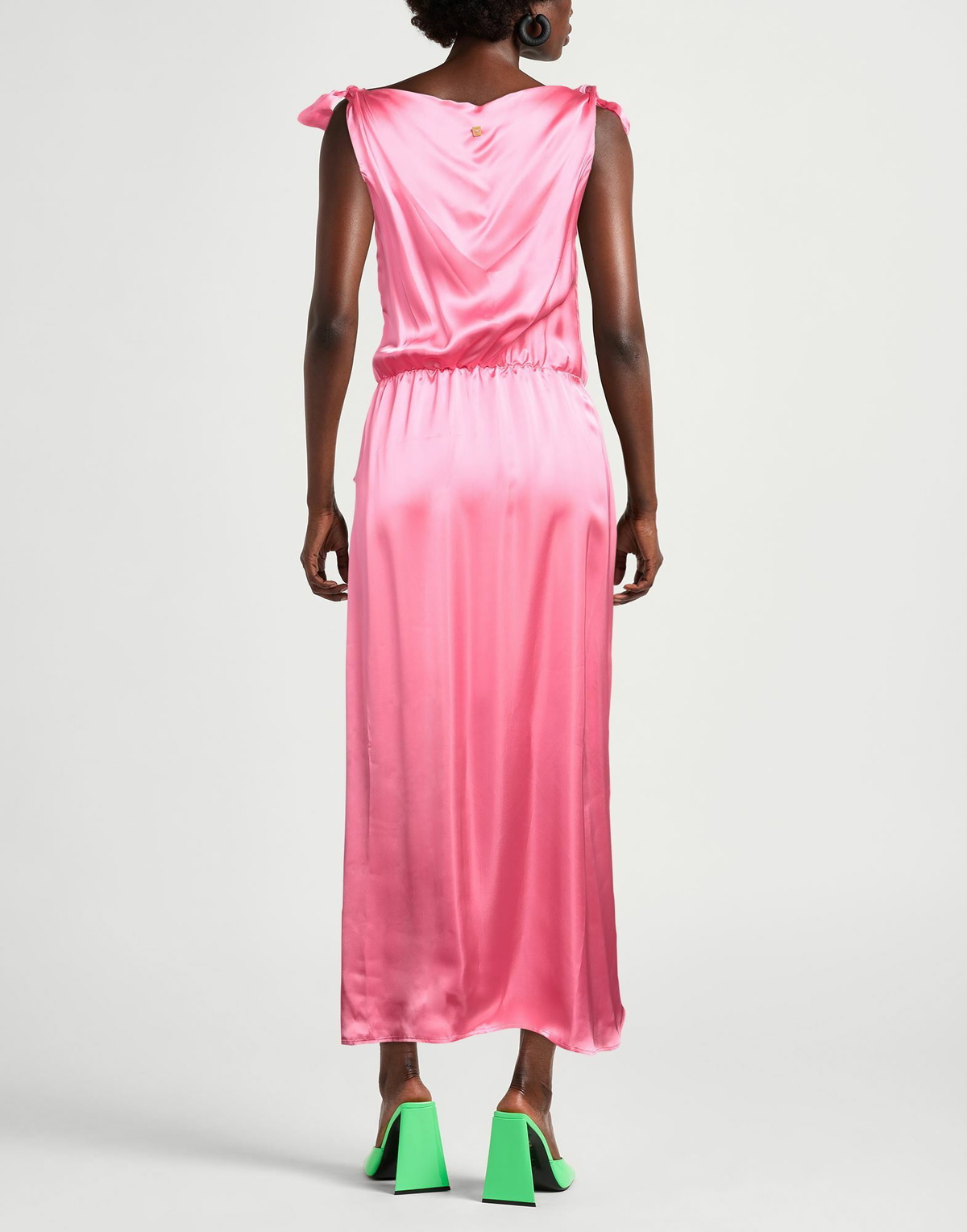 Manila Grace Womens Midi dress in Pink