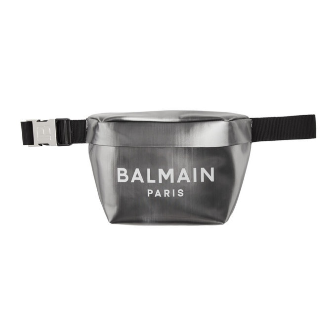 Photo: Balmain Silver B-Bum Bag