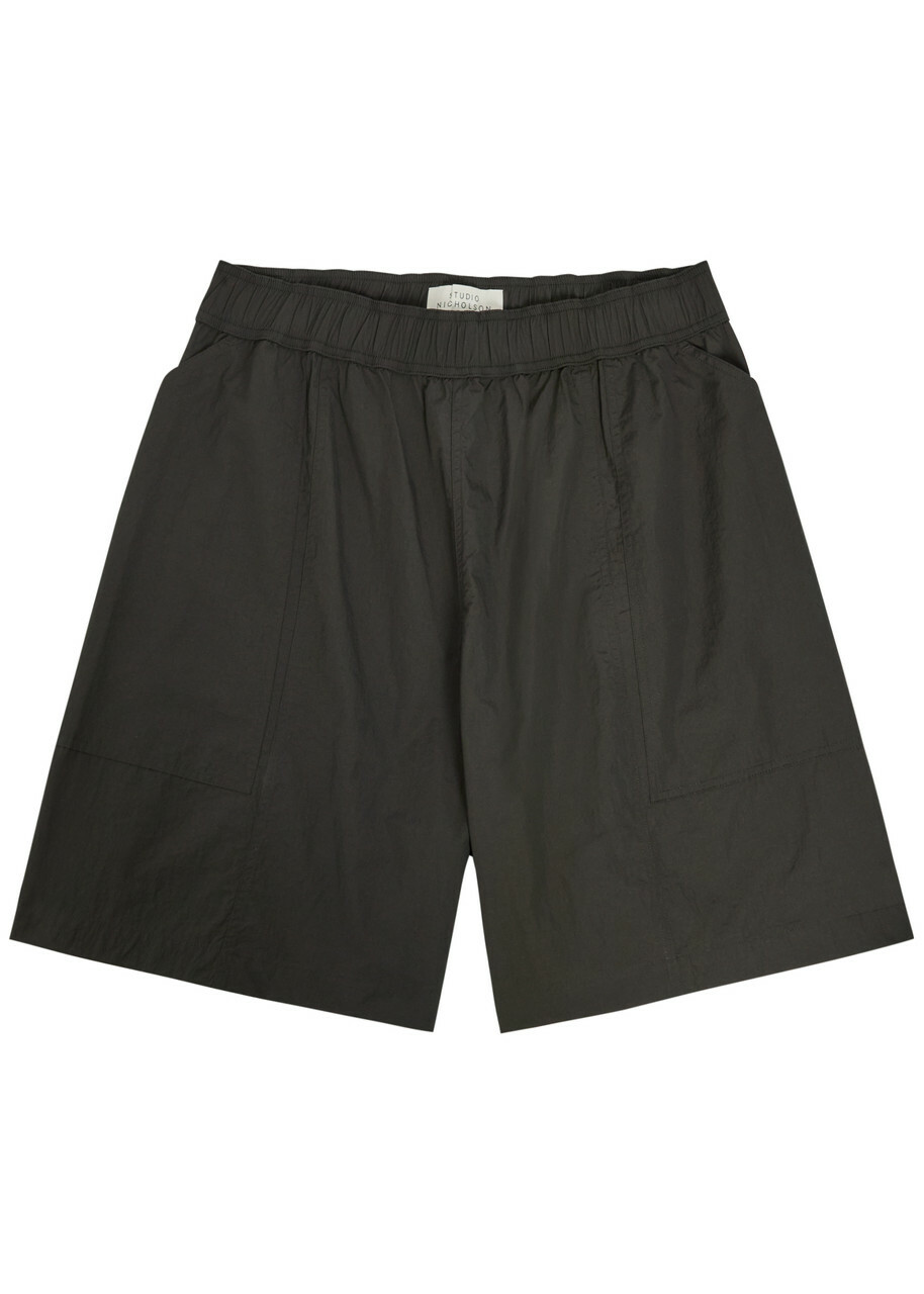Studio Nicholson Shell Shorts Charcoal