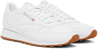 Reebok Classics White Classic Leather Sneakers