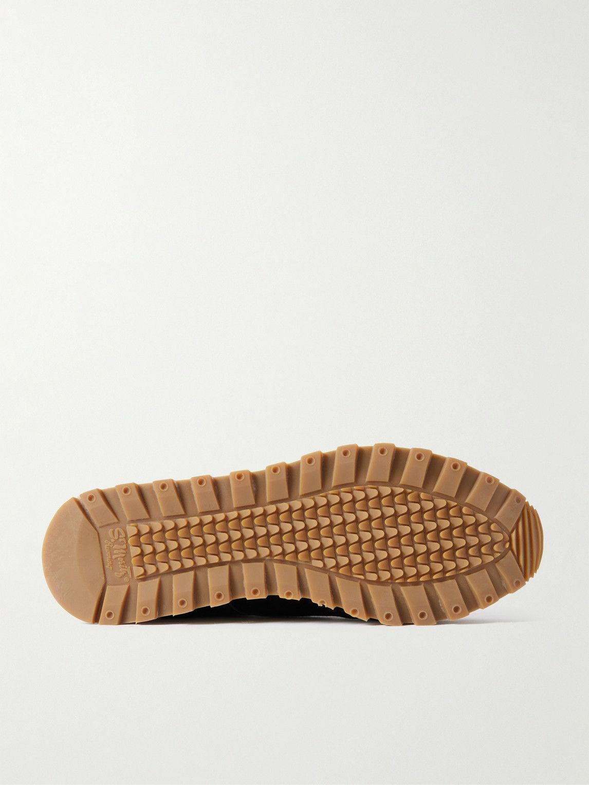 Mr P. - Carlos Suede and Leather Sneakers - Black