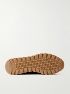 Mr P. - Carlos Suede and Leather Sneakers - Black