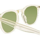 Garrett Leight Hampton X 46 10th Anniversary Limited Edition Sunglasses in Pure Glass/Pure Green
