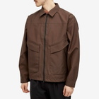 GR10K Men's 3L Overshirt in Soil Brown