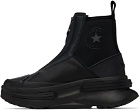 Converse Black Run Star Legacy Chelsea CX Mono Sneakers