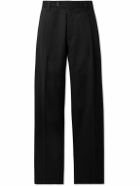 mfpen - Straight-Leg Pleated Wool Suit Trousers - Gray