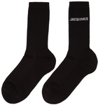 Jacquemus Black La Montagne 'Les Chaussettes Jacquemus' Socks