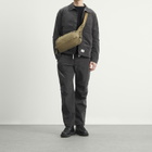 Ranra Men's Wilder Shiny Nylon Cargo Pants in Peat