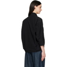 LEMAIRE Black Scarf Blouse
