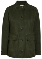 Vince Suede Jacket Green