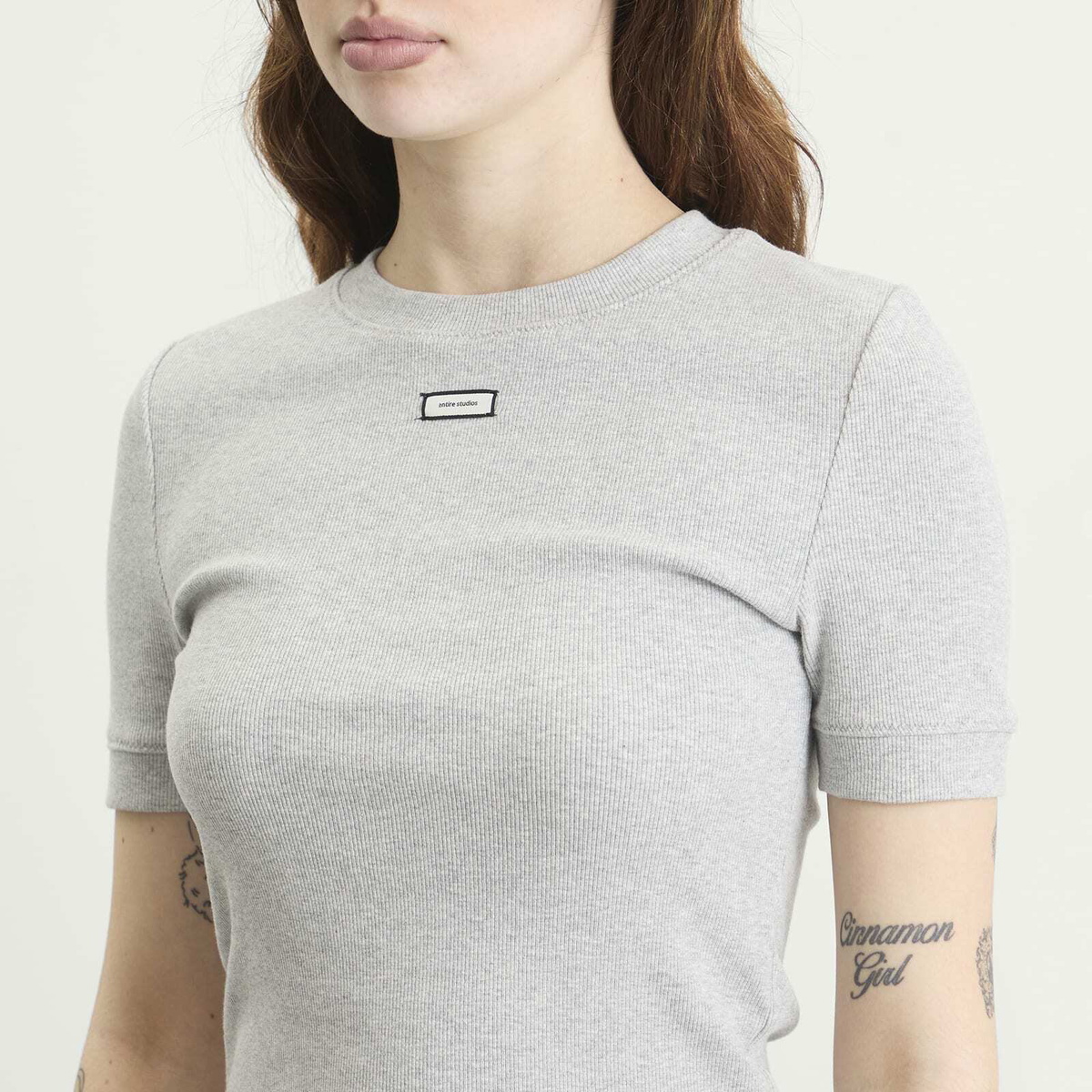 Entire Studios Women's Lounge T-Shirt in Pebble