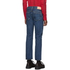 Moussy Vintage Blue Limeport Straight Jeans