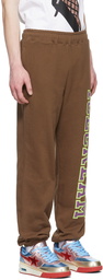 ICECREAM Brown Cotton Lounge Pants