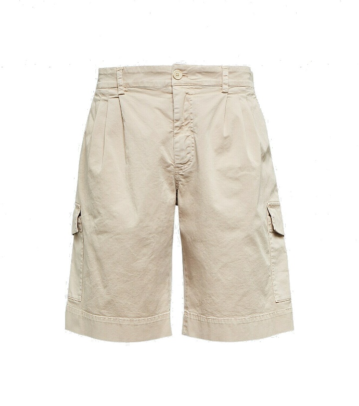 Photo: Dolce&Gabbana - Cotton canvas cargo shorts