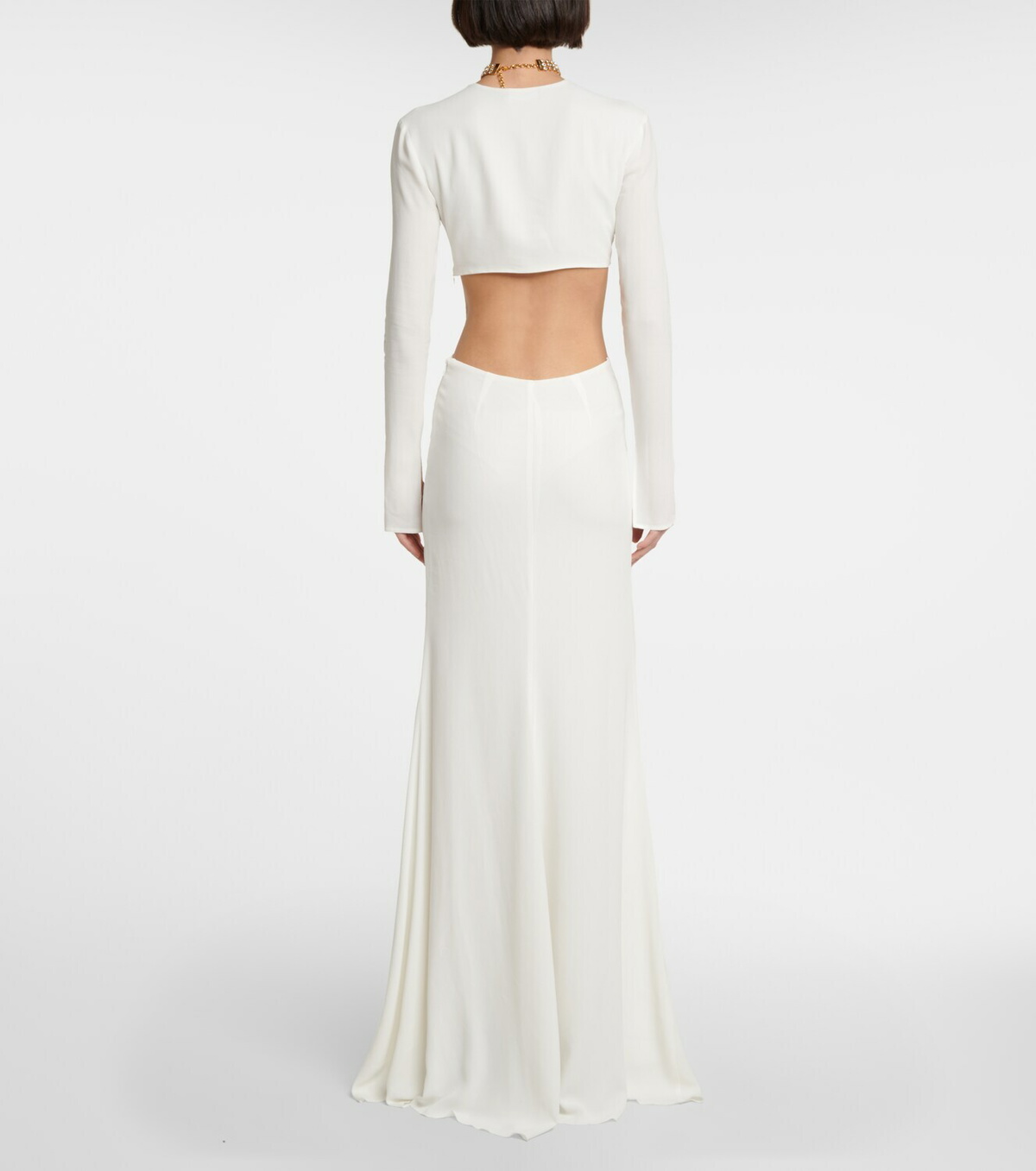 Blumarine Embellished cutout gown Blumarine