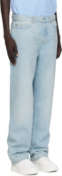 Lacoste Blue 5 Pocket Straight Cut Jeans