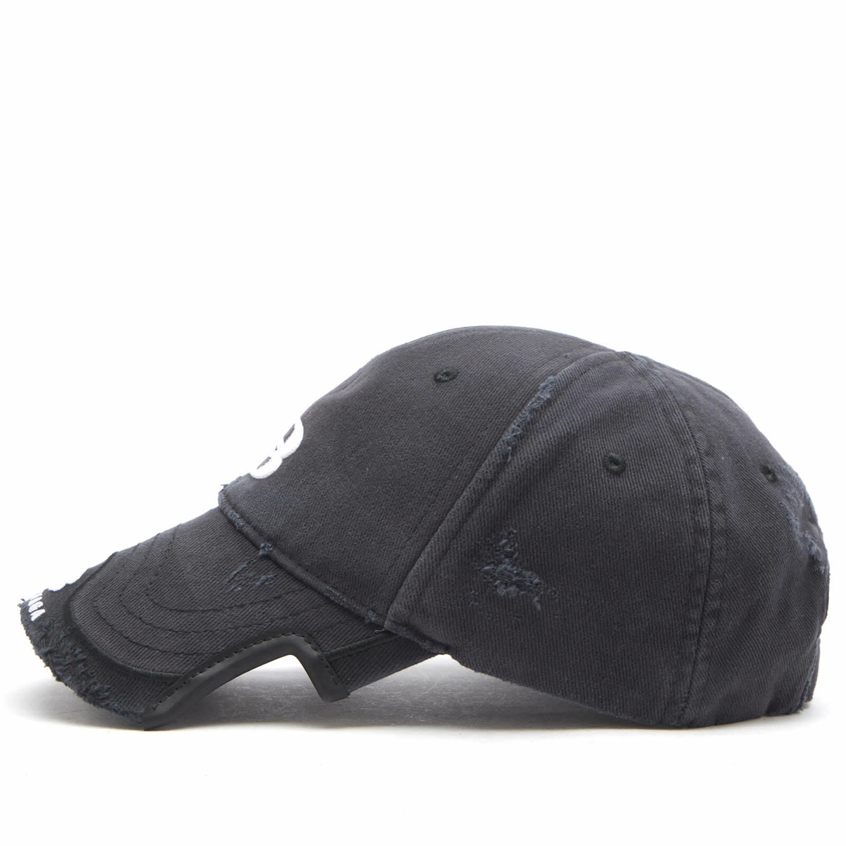 帽子 balenciaga 25ss double unity sports Balenciaga Men's Double Unity Cap in Black/White Balenciaga