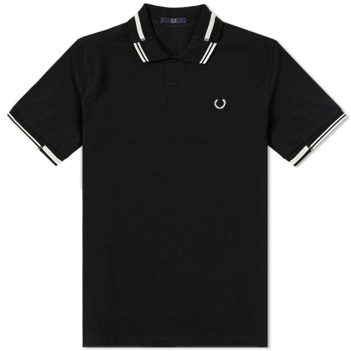 Photo: Fred Perry Split Collar Pique Polo