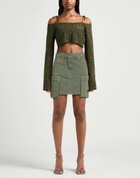 Barrow Womens Mini skirt Military in Green