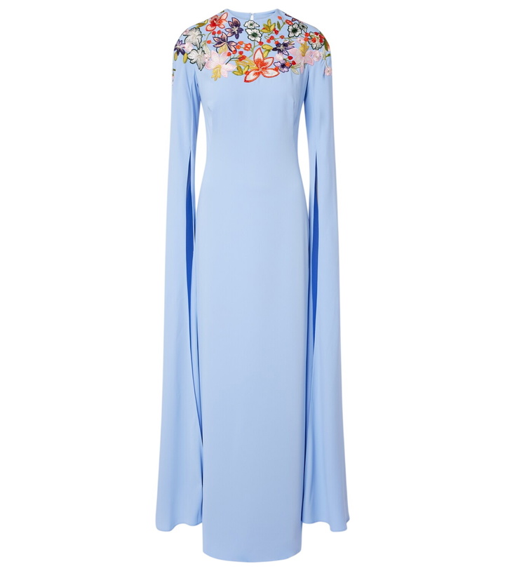Photo: Costarellos Embroidered gown