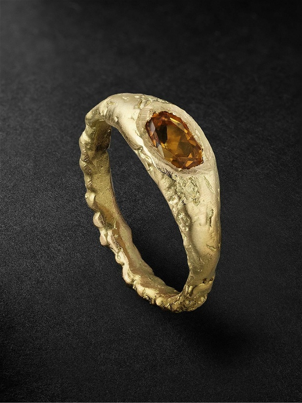 Photo: HEALERS FINE JEWELRY - Recycled Gold Citrine Ring - Orange