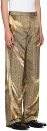 Y/Project Beige Sun Bleached Trousers